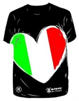 Deodorante Auto T-Shirt "Cuore italia"