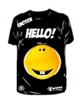 Deodorante Auto T-Shirt "Hello"