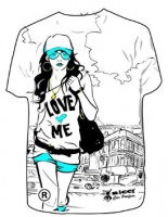 Deodorante Auto T-Shirt "Love me"