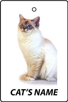 Deodorante Per Auto Personalizzato BIRMAN CAT