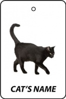 Deodorante Per Auto Personalizzato BLACK CAT