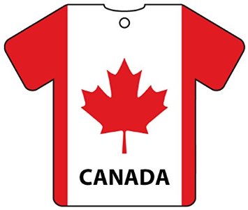 Deodorante Per Auto Personalizzato CANADA FLAG JERSEY