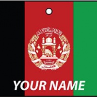 Deodorante Per Auto Personalizzato Con La Bandiera AFGHANISTAN FLAG