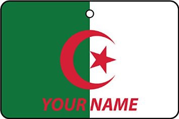 Deodorante Per Auto Personalizzato Con La Bandiera ALGERIA FLAG