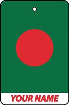 Deodorante Per Auto Personalizzato Con La Bandiera BANGLADESH FLAG