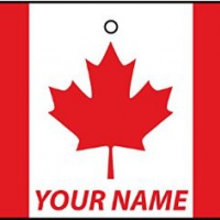 Deodorante Per Auto Personalizzato Con La Bandiera CANADA FLAG