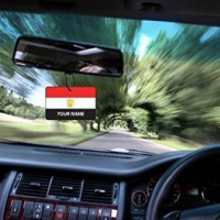 Deodorante Per Auto Personalizzato Con La Bandiera EGYPT FLAG
