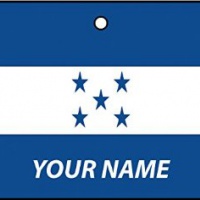 Deodorante Per Auto Personalizzato Con La Bandiera HONDURAS FLAG