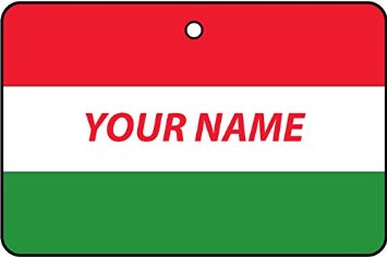 Deodorante Per Auto Personalizzato Con La Bandiera HUNGARY FLAG