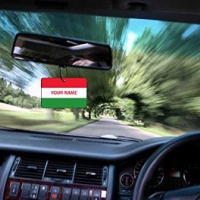 Deodorante Per Auto Personalizzato Con La Bandiera HUNGARY FLAG
