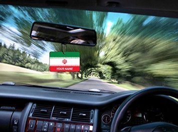 Deodorante Per Auto Personalizzato Con La Bandiera IRAN FLAG