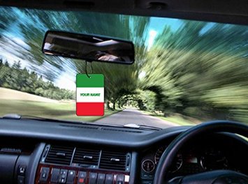 Deodorante Per Auto Personalizzato Con La Bandiera ITALY FLAG