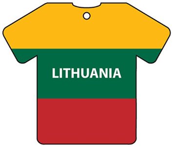 Deodorante Per Auto Personalizzato LITHUANIA FLAG JERSEY