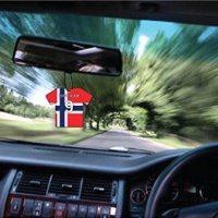 Deodorante Per Auto Personalizzato NORWAY FLAG JERSEY