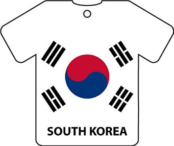 Deodorante Per Auto Personalizzato SOUTH KOREA FLAG JERSEY