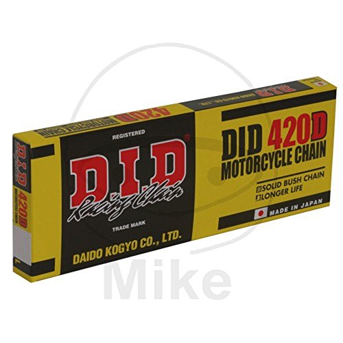 D.I.D Catena 420 D, 112 Denti (Standard), Aperta Con Chiusura A Clip
