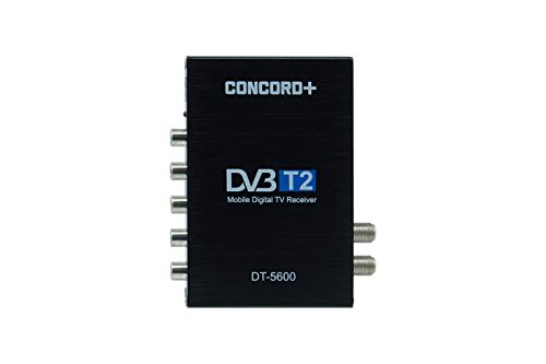 DIGITALE TERRESTRE AUTO CAMPER TV DVB-T2 DT-5600 DECODER HDMI TELECOMANDO