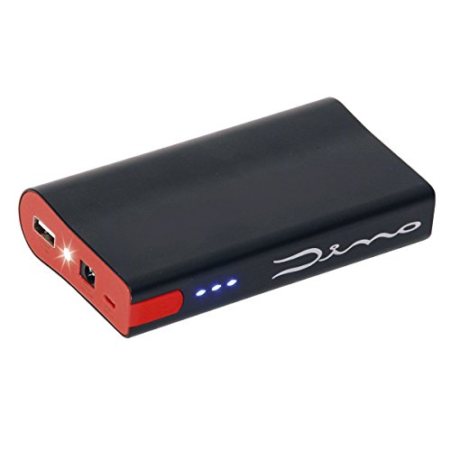 Dino Power Pack 5 min High Speed Power Bank 6000 mAh/22.2wh) batteria esterna Power Bank caricabatterie USB con adattatore 12 V 10 A auto rapido caricabatterie accendisigari USB Micro Lightning tablet uscita per smartphone Tablet PC