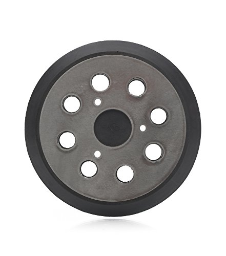 Disco Abrasivo per Levigatrice Rotorbitale da 125 mm, Disco Abrasivo Rotondo Hook and Loop (8 fori)