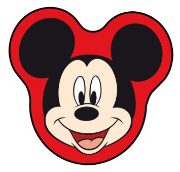 Disney 27005 Mickey Tendine Laterali Sagomate, 30 x 40 cm, 2 Pezzi