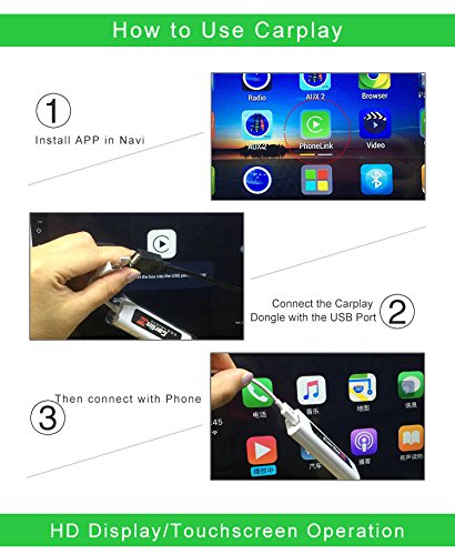 Dispositivo con presa USB, Apple Carplay, chiavetta per utilizzare in auto l