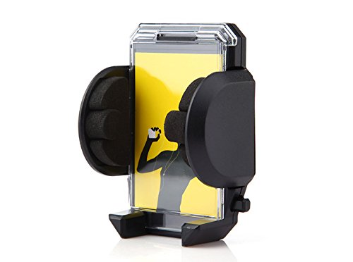 DOBO® Supporto cellulare da specchietto retrovisore auto sostegno smartphone orientabile snodato porta cellulare per auto rotazione
