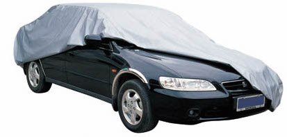 DOBO® Telo copriauto impermeabile in pvc copertura copri auto anti pioggia sole ghiaccio (XL)