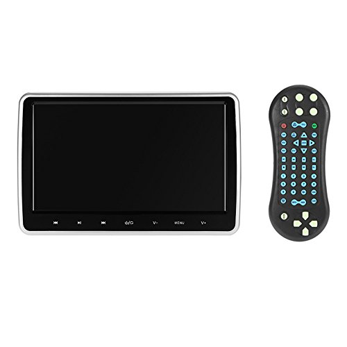 Docooler 25,7 cm TFT digitale LCD schermo da pollici poggiatesta auto lettore DVD touch Button monitor 720p con HDMI USB SD porta telecomando