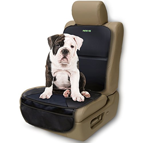 Drive Auto Products Protezione per seggiolino auto per bebè con tappeto per cani Confezione da 2 concia