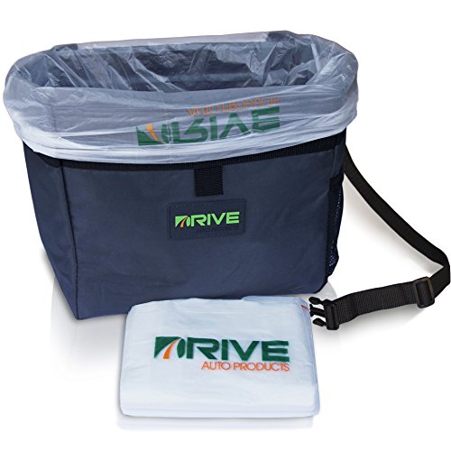 Drive Auto Products Sacco della spazzatura impermeabile per auto