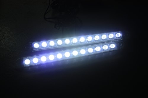 DS18 drl12flexrgb 12 LED auto giorno luci, 17