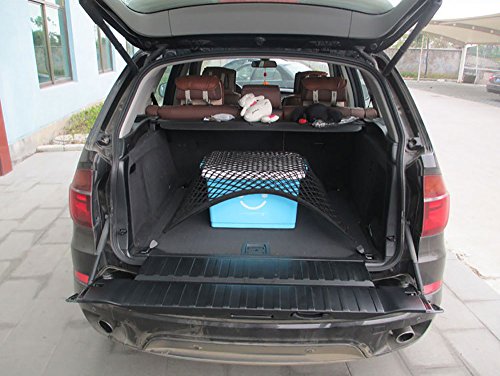e-bestar auto tronco cargo net mesh organizer con 4 ganci a rete auto per bambini bagaglio Universal car accessories net