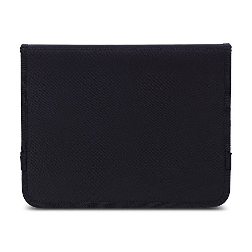 Ebuygb 13011 supporto auto sedile posteriore organizzatore porta tablet iPad Galaxy Storage poggiatesta da viaggio, nero, 28 cm x 22 cm x 3 cm