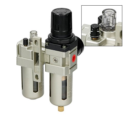 ECD Germany Regolatore Pressione Compressore Separatore Acqua / Olio 1/4