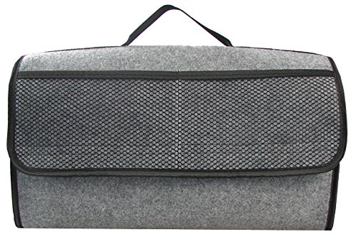 EJP-Bag - Contenitore per baule in grigio, grande, adatto a qualunque veicolo