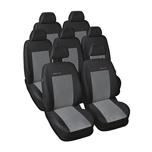 ELEGANCE (E2) (cucito su misura) - Set coprisedili auto - sedili posteriore (3x1 sedile) - 5902311269655