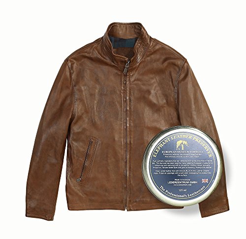 Elephant Leather Preserver Cera per Pelle, 125ml