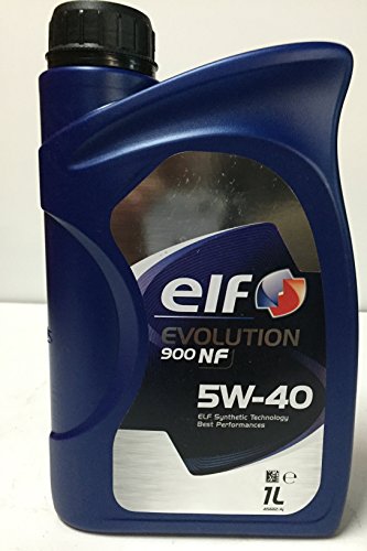 Elf Evolution 900 NF 5W-40 Olio lubrificante per auto, 1 L 6 L = 5 lts + 1 lt
