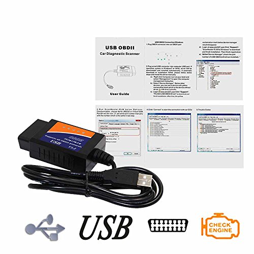 ELM327 V1.5 USB Bluetooth OBD2 Scanner Diagnosi Auto Automotive Sistema OBD2 Reader Diagnostic Sistema Codeler ELM327 OBD2 Torque Multifunzione Compatibile