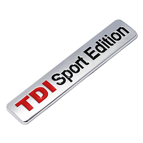 Emblema TDI SPORT EDITION metallico adesivo 3M
