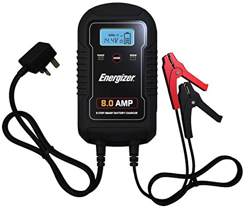 Energizer 50908 8 Amp auto batteria intelligente charger-12 V