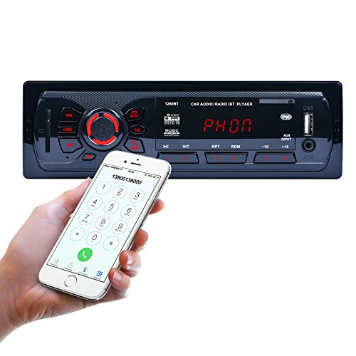 Epathchina In-Dash auto Bluetooth stereo FM radio MP3 lettore audio AUX IN ricevitore SD USB