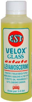EST 0924 Velox Glass, Detergente Vaschetta Tergicristalli, 250 ml