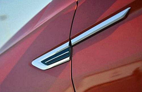 Esterno Griglia della ruota anteriore in plastica ABS 4Motion styling strips per Tiguan II 2017 2018 (Senza la lettera)