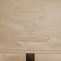 EUFAB 28289 - Set coprisedili "Buffalo", colore: Nero/Beige