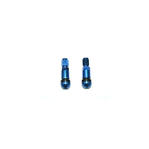 Euromotorstore Valvole verticali di gonfiaggio pneumatici colore blu