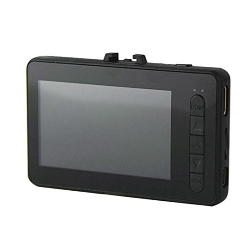 Euzeo 6,9 cm Full HD 1080p auto DVR veicolo fotocamera video registratore Dash Cam G-Sensor nero