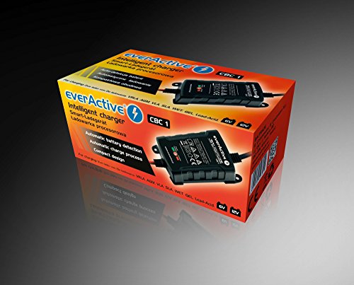 everActive CBC-1 Caricabatterie per batteria auto Microprocessore 6 V 12 V