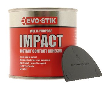 Evo-Stik 348103 - Adesivo istantaneo multi uso in barattolo, 250 ml