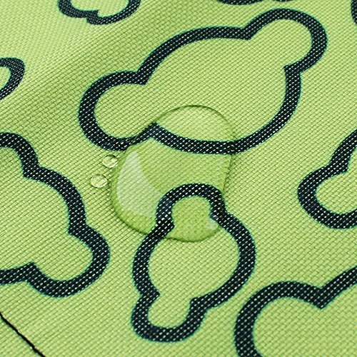 Excerando Cane Hammock di corsa con scatto registrabile Fibbie Copertura di sede animali durevole Heavy Gauge impermeabile del tessuto auto Indietro -135 x 47 x 50 cm (Verde)